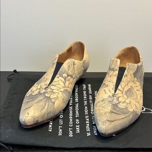 John Fluevog Pover Water Floral Patterned Shoes
